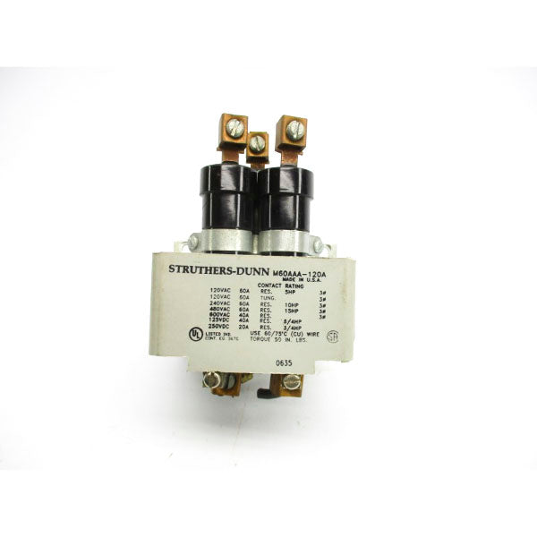 STRUTHERS DUNN  M60AAA-120A 120VAC 60A UNMP