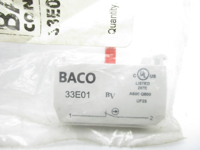 BACO CONTROLS 33E01 240V 3A NSMP