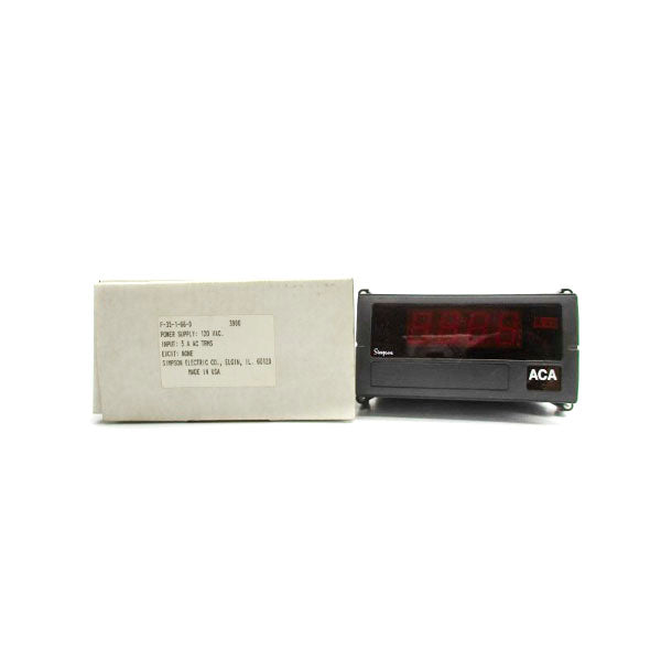 SIMPSON ELECTRIC F-35-1-66-0 120VAC NSMP