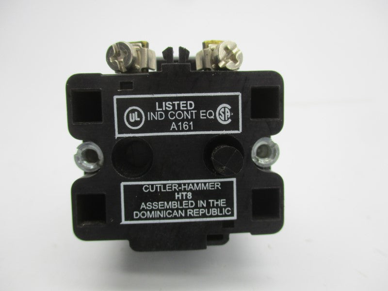CUTLER HAMMER HT8GDRF3 SER. A1 24V NSMP