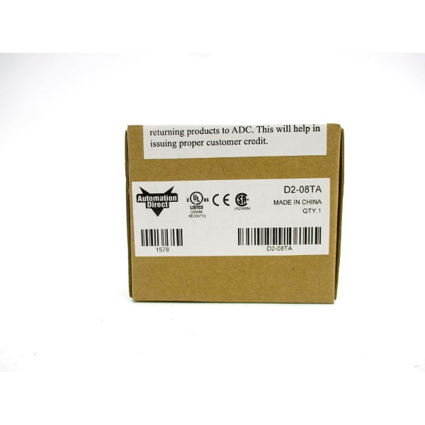 AUTOMATION DIRECT D2-08TA NSFS