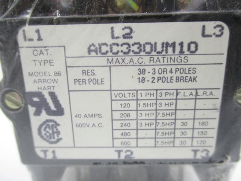 COOPER ACC330UM10 24V 40A NSMP