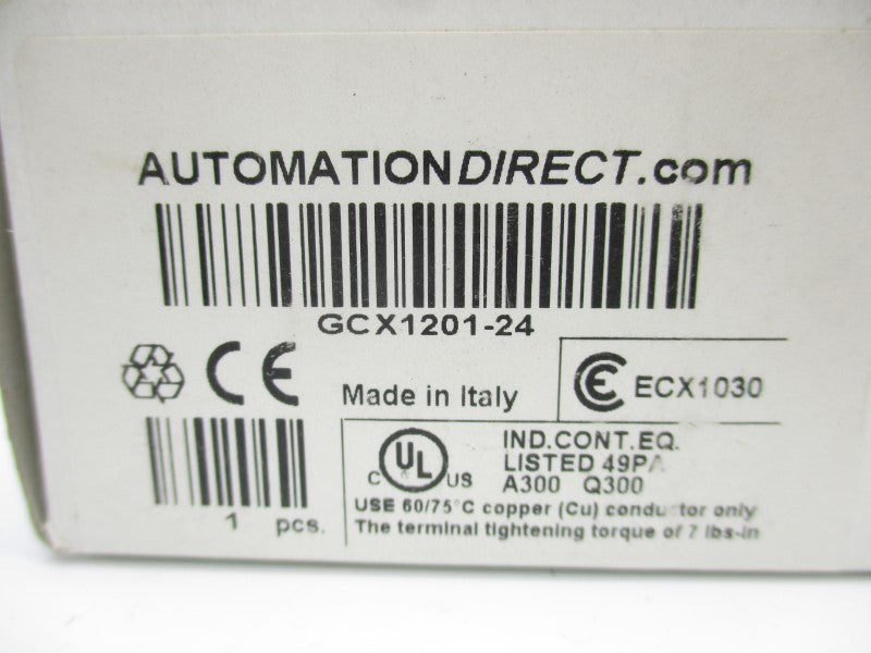 AUTOMATION DIRECT GCX1201-24 NSMP