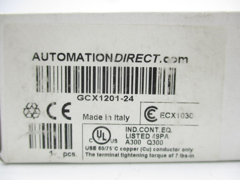 AUTOMATION DIRECT GCX1201-24 (AS PICTURED) NSMP