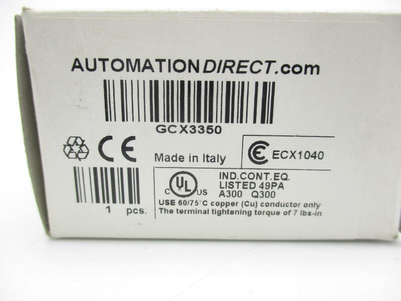 AUTOMATION DIRECT GCX3350 NSMP