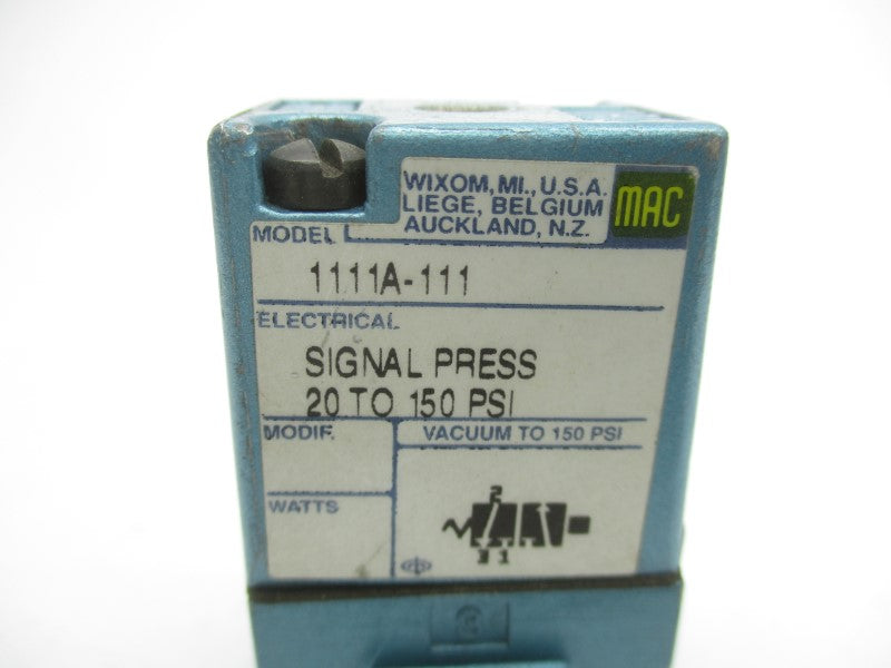 MAC 1111A-111 20-150PSI NSNP