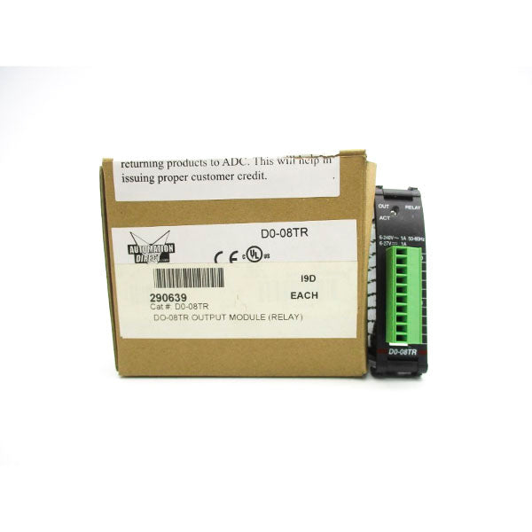 AUTOMATION DIRECT D0-08TR 6-240VAC 1A NSMP
