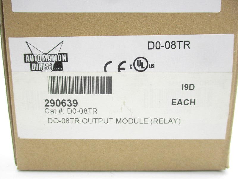 AUTOMATION DIRECT D0-08TR 6-240VAC 1A NSMP