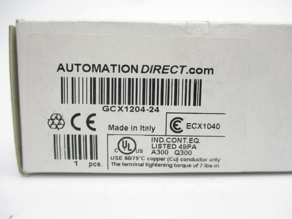 AUTOMATION DIRECT GCX1204-24 24VAC/DC NSMP