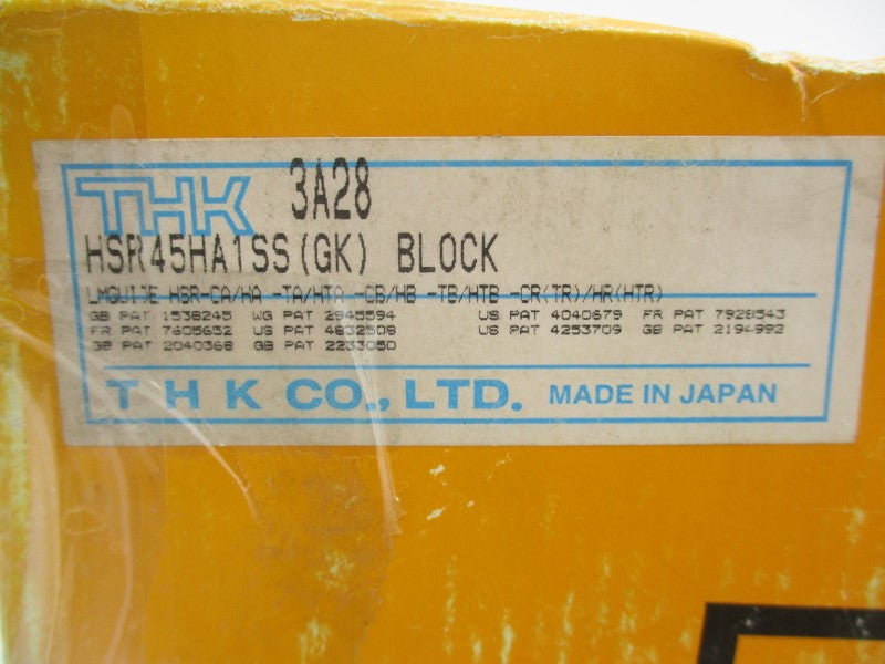 THK HSR45HA1SS(GK) NSMP