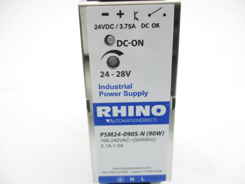 RHINO PSM24-090S-N 100-240VAC 2.1-1.0A NSMP