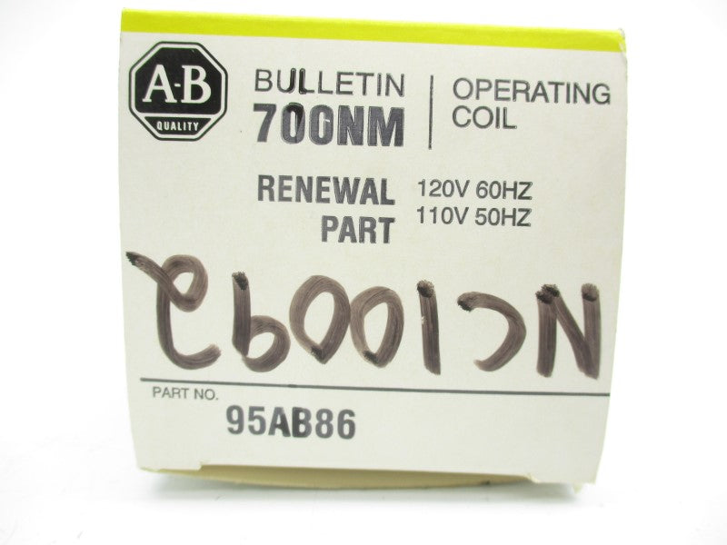 ALLEN BRADLEY 95AB86 110/120V (BK/GD) NSMP