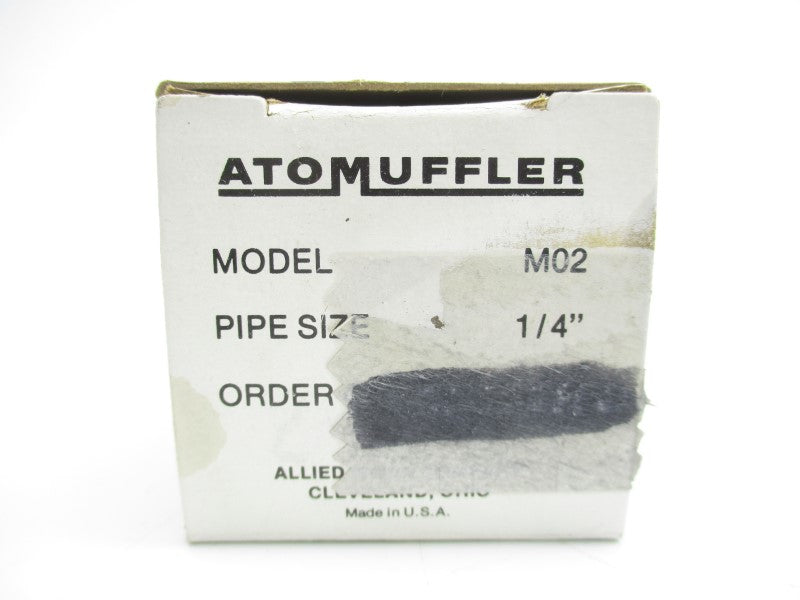 ATOMUFFLER M02  1/4" NSMP