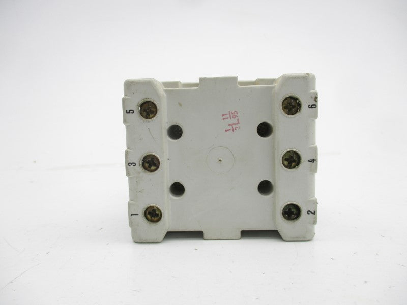 ALLEN BRADLEY 194E-E00-1753 SER. A 220/440V 100A UNMP