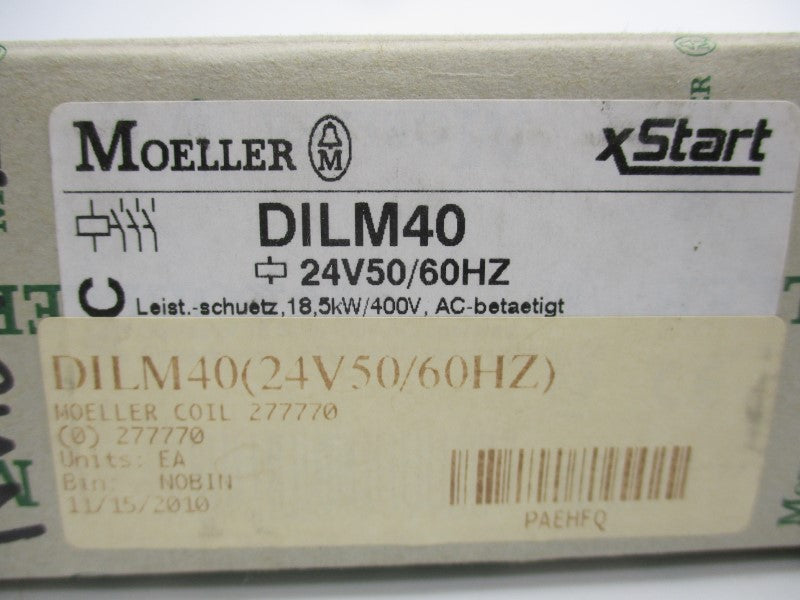 KLOCKNER MOELLER DILM40 24V NSMP