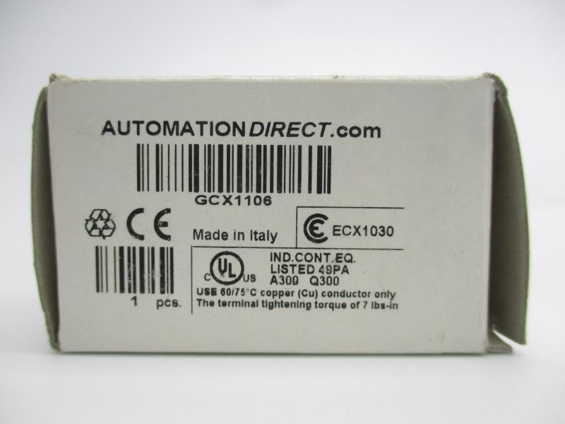 AUTOMATION DIRECT GCX1106 NSMP