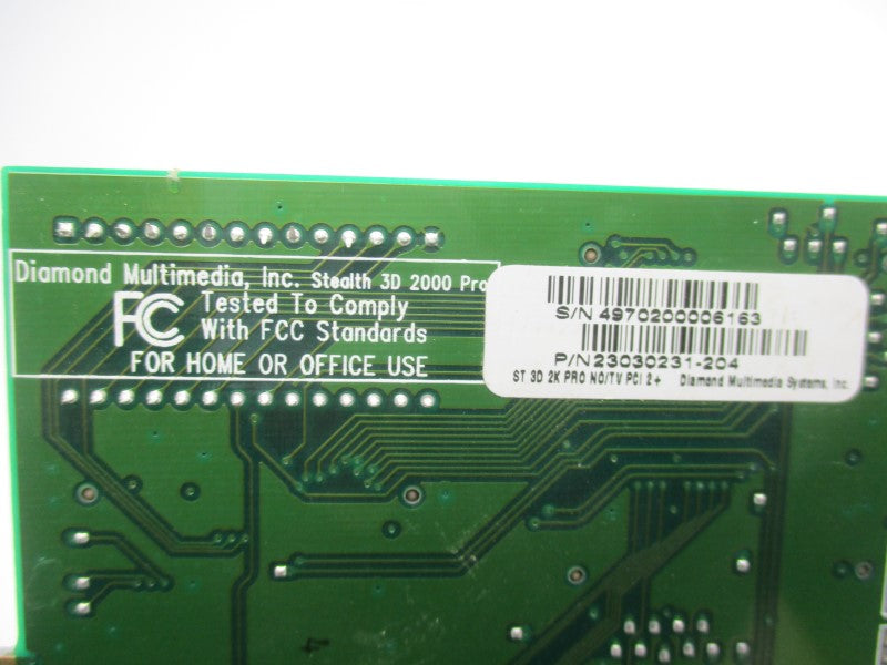 DIAMOND MULTIMEDIA 23030231-204 UNMP