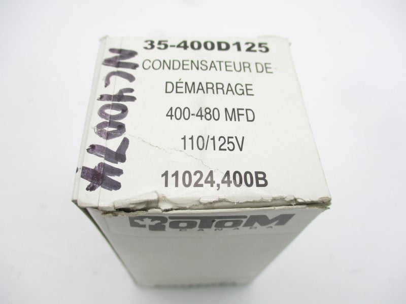 ROTOM 35-400D125 110/125V NSMP