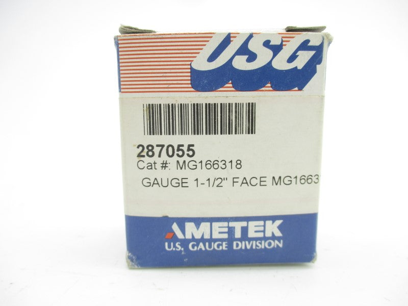 AMETEK MG166318 287055 0-100PSI 1-1/2" NSMP