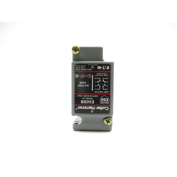 CUTLER HAMMER E50SB SER. A2 (RED) NSNP