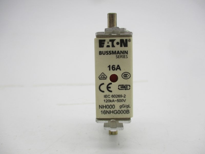 EATON 16NHG000B 500VAC 16A (PKG OF 3) NSMP