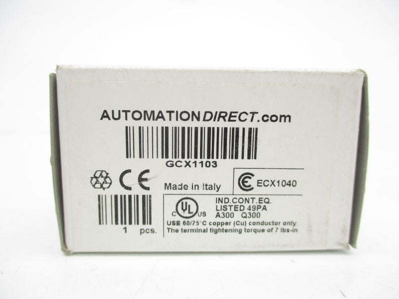 AUTOMATION DIRECT GCX1103 NSMP