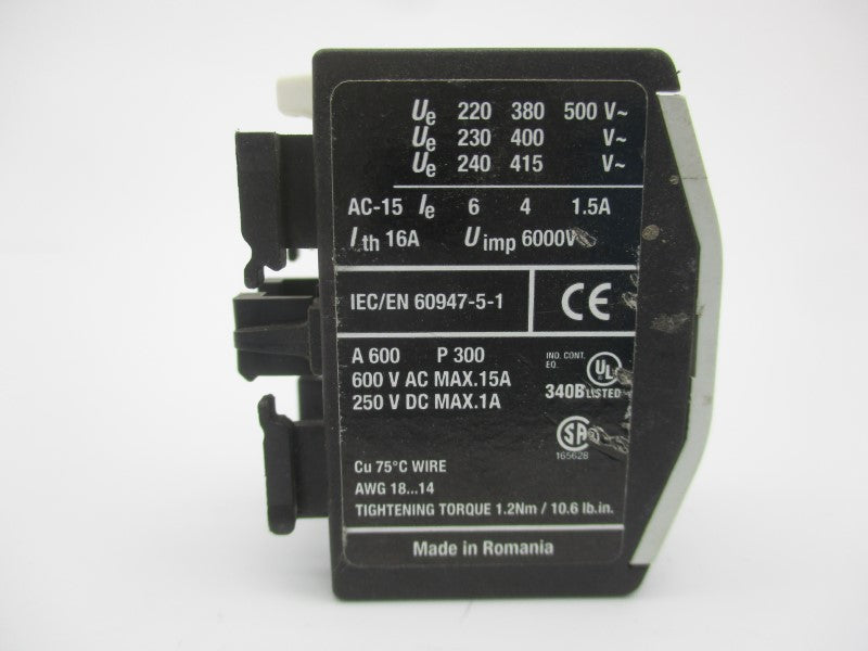 KLOCKNER MOELLER DILM150-XH111 600VAC 15A UNMP