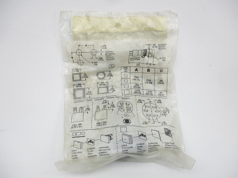 ALLEN BRADLEY 800A-M2DB24 SER. B NSMP