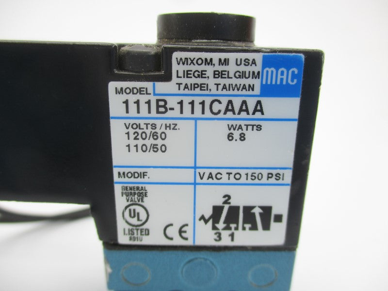 MAC 111B-111CAAA 110/120V 150PSI UNMP