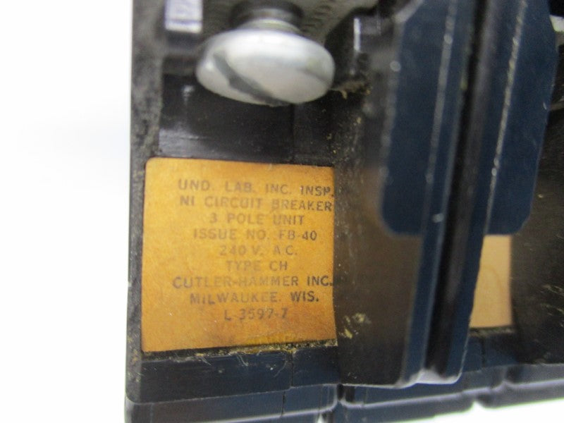 CUTLER HAMMER CH315 240VAC 15A UNMP