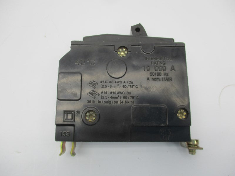 SQUARE D QOB110 120/240V 10A UNMP