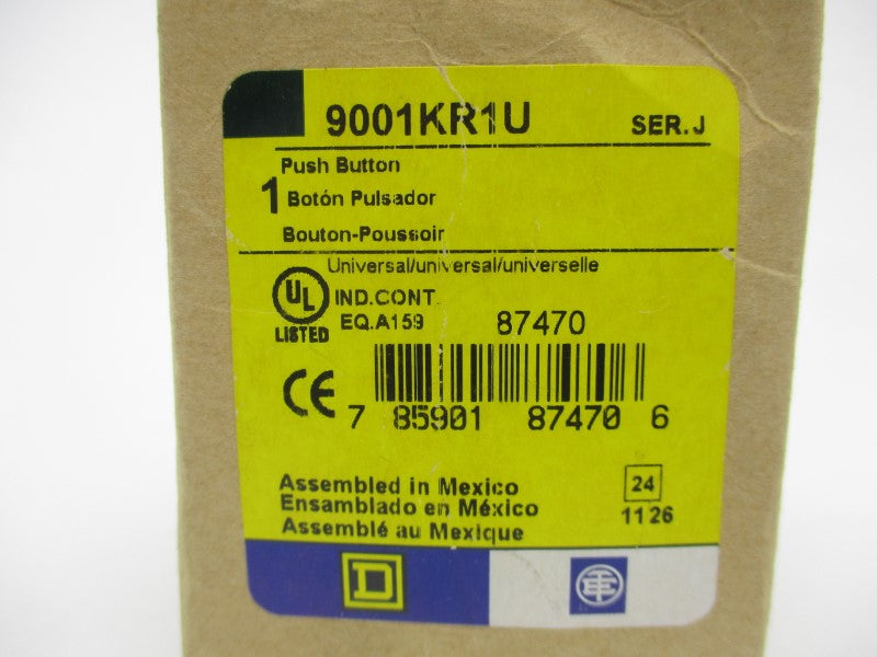 SQUARE D 9001KR1U SER. J (AS PICTURED) NSMP