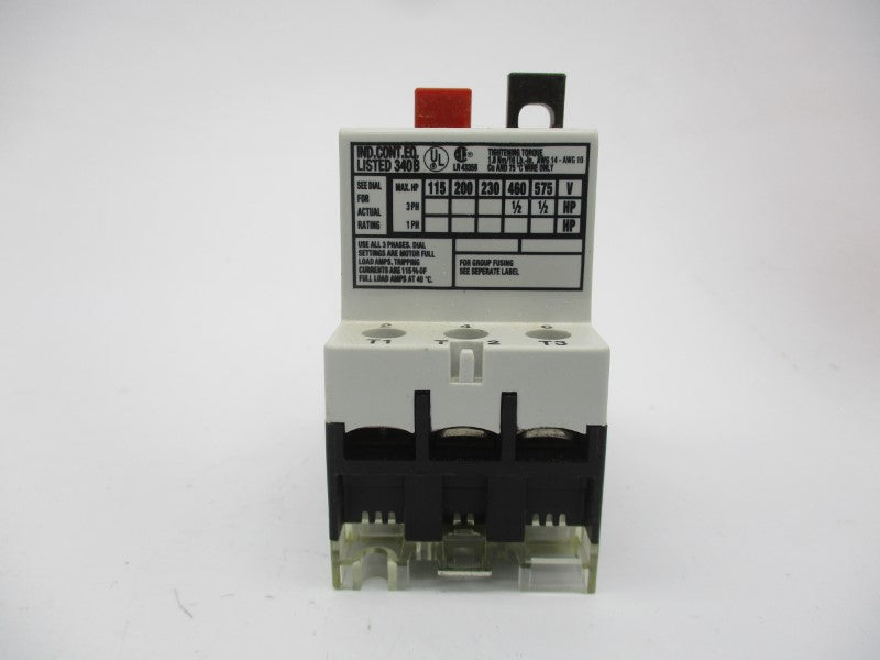 KLOCKNER MOELLER PKZM1-0,6-NA 660VAC 0.4-0.6A NSMP