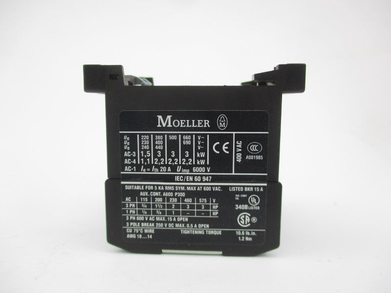 KLOCKNER MOELLER DILEEM-10-G 24VDC NSMP