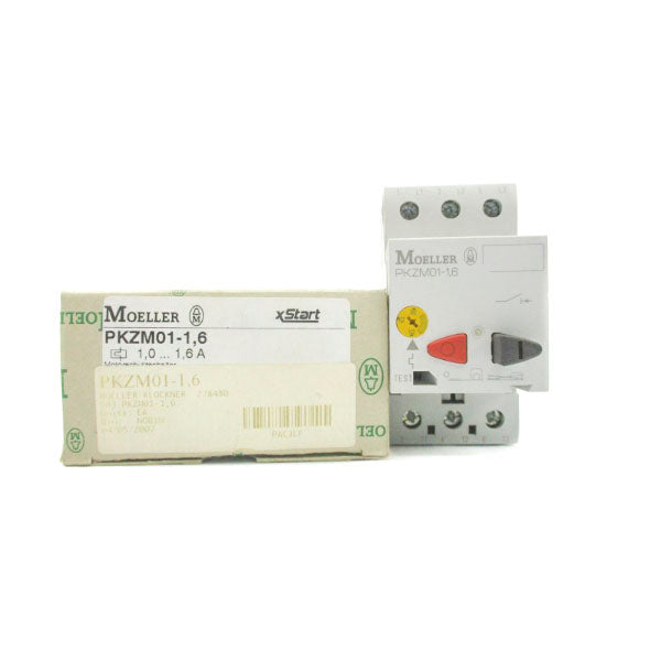 KLOCKNER MOELLER PKZM01-1,6 600VAC 1.0-1.6A NSMP