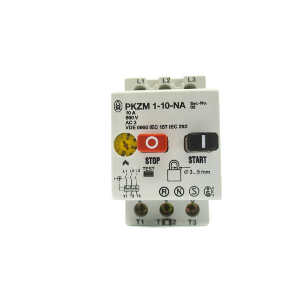 KLOCKNER MOELLER PKZM1-10-NA 660VAC 6-10A NSNP