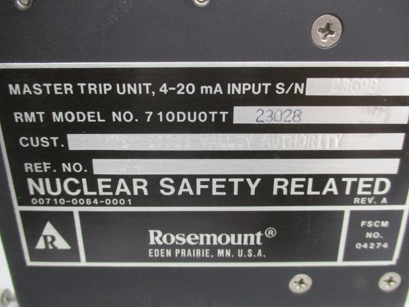 ROSMOUNT 710DU0TT23028 0-150PSI UNMP
