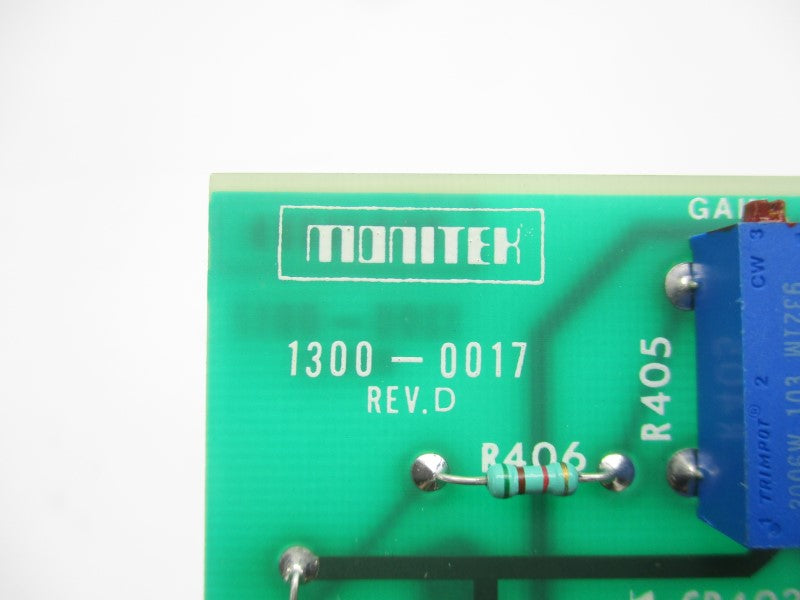 MONITEK 1300-0017 REV. D UNMP