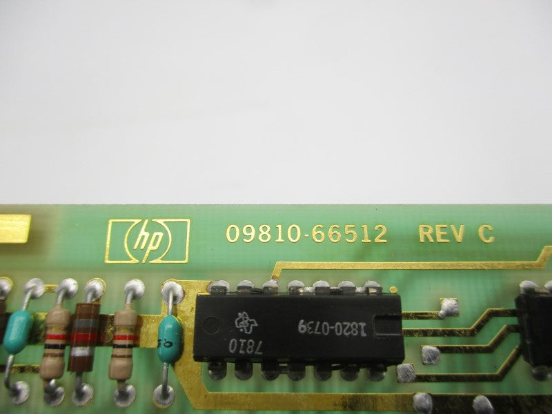 HEWLETT PACKED 09810-66512 REV. C NSNP