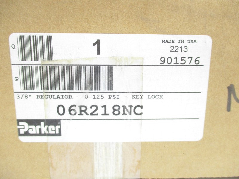 PARKER 06R218NC 250PSI 3/8" NSMP