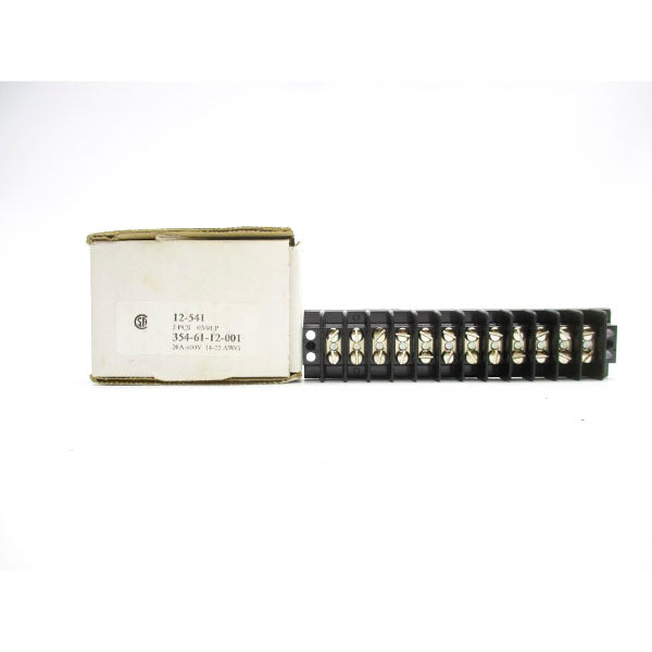 TERMINAL BLOCK 12-541 600V 20A (PKG OF 5) NSMP