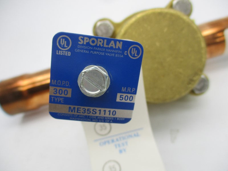 SPORLAN ME35S1110 3312-00 1-3/8" NSMP
