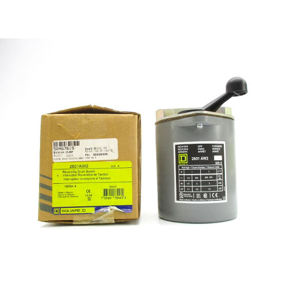 SQUARE D 2601AW2 SER. B 115-230V NSMP