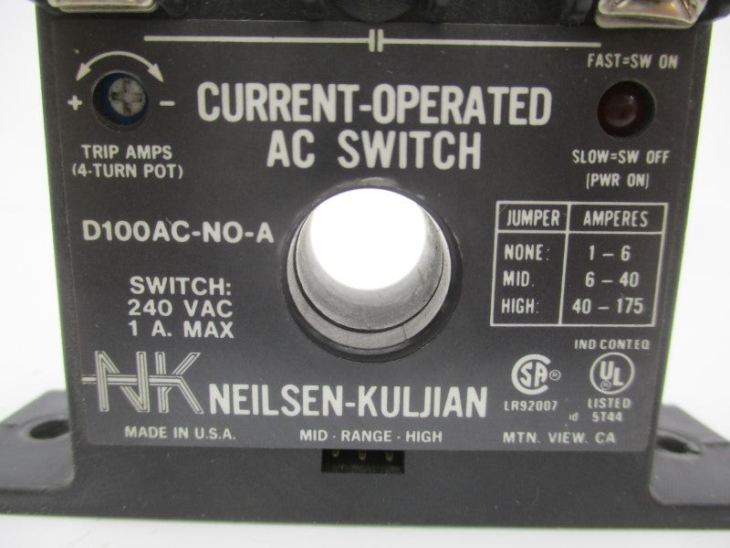 NEILSEN KULJIAN D100AC-NO-A 240VAC 1A UNMP