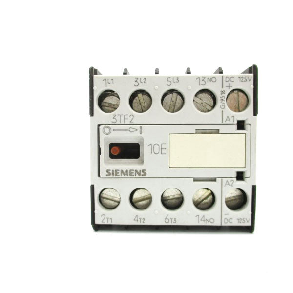 SIEMENS 3TF2010-0BG4 125VDC 16A UNMP