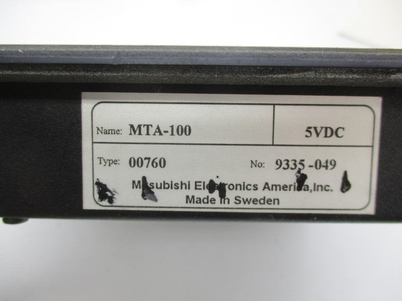MITSUBISHI ELECTRIC MTA-100 00760 5VDC UNMP