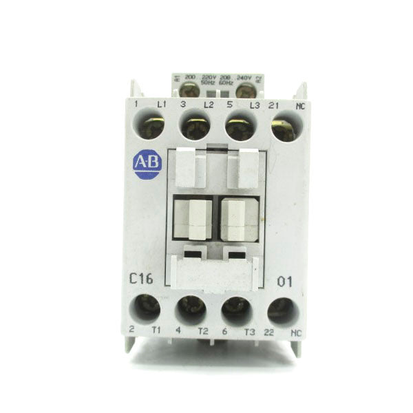 ALLEN BRADLEY 100-C16A01-X3 SER. B 200-220/208-240V 30A NSMP
