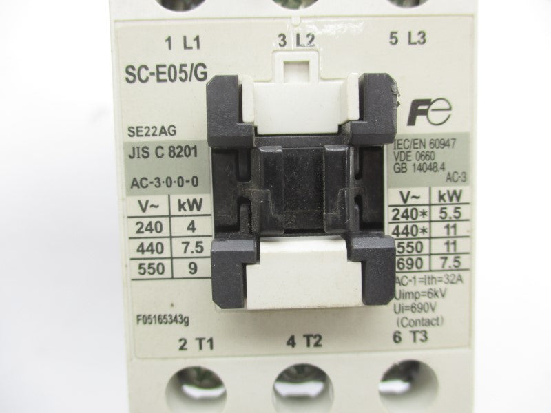 FUJI ELECTRIC SC-E05/G SE22AG 24VDC 32A UNMP
