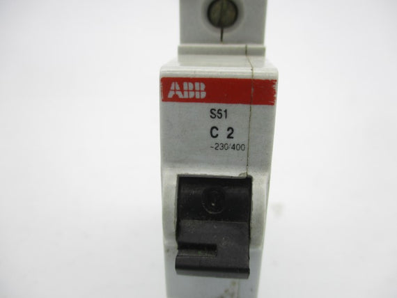 ABB S61C2 230/400V 2A UNMP