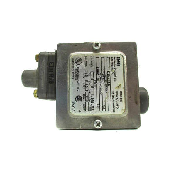 BARKSDALE E1H-R15 1-15PSI 600V 15A UNMP